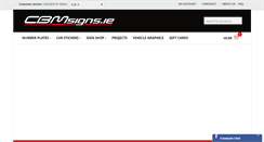 Desktop Screenshot of cbmsigns.ie